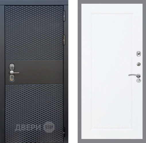 Входная металлическая Дверь Стоп БЛЭК CISA ФЛ-119 Силк Сноу в Зарайске