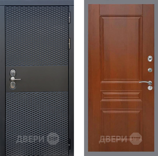Входная металлическая Дверь Стоп БЛЭК CISA ФЛ-243 Итальянский орех в Зарайске