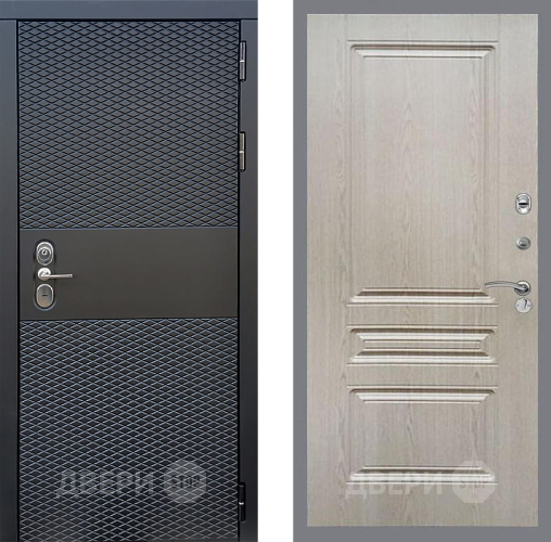 Входная металлическая Дверь Стоп БЛЭК CISA ФЛ-243 Беленый дуб в Зарайске