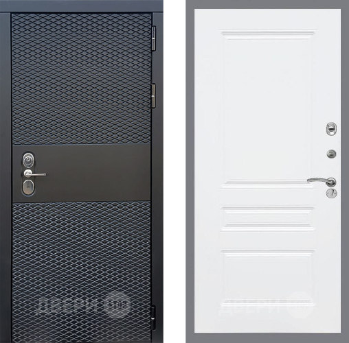Дверь Стоп БЛЭК CISA ФЛ-243 Силк Сноу в Зарайске