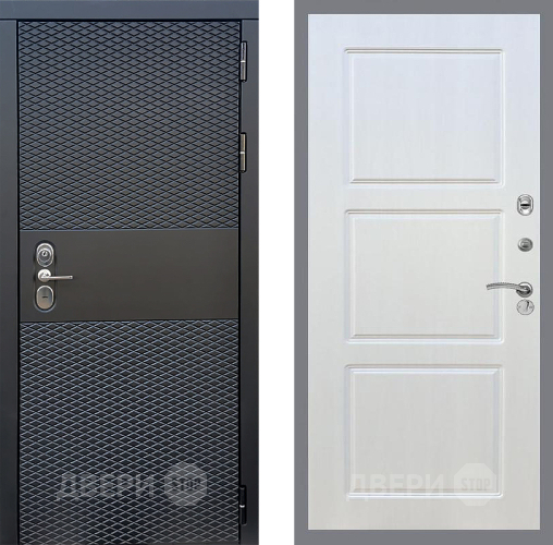 Входная металлическая Дверь Стоп БЛЭК CISA ФЛ-3 Лиственница беж в Зарайске