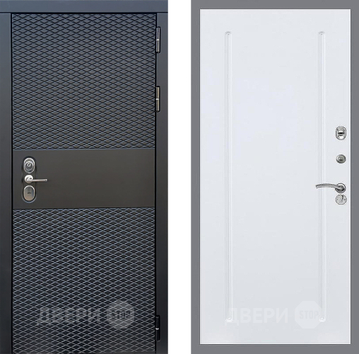 Дверь Стоп БЛЭК CISA ФЛ-68 Силк Сноу в Зарайске