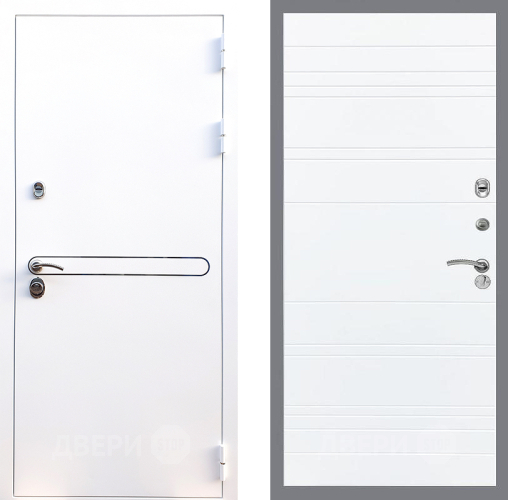 Входная металлическая Дверь Стоп Лайн Вайт Лайн Силк Сноу в Зарайске