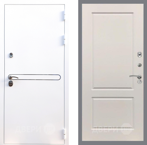 Входная металлическая Дверь Стоп Лайн Вайт ФЛ-117 Шампань в Зарайске