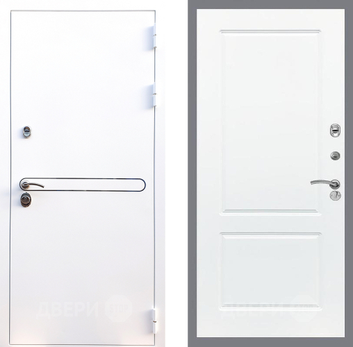 Входная металлическая Дверь Стоп Лайн Вайт ФЛ-117 Силк Сноу в Зарайске