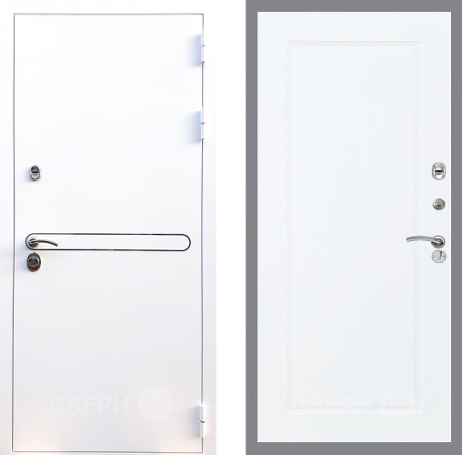 Входная металлическая Дверь Стоп Лайн Вайт ФЛ-119 Силк Сноу в Зарайске