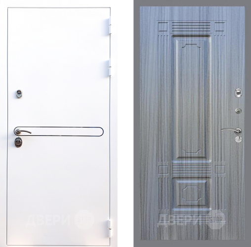 Входная металлическая Дверь Стоп Лайн Вайт ФЛ-2 Сандал грей в Зарайске