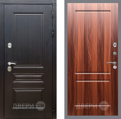 Входная металлическая Дверь Стоп МЕГАПОЛИС ФЛ-117 Итальянский орех в Зарайске