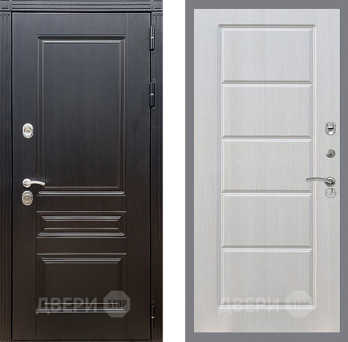 Входная металлическая Дверь Стоп МЕГАПОЛИС ФЛ-39 Лиственница беж в Зарайске