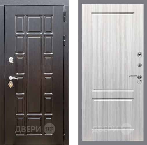 Входная металлическая Дверь Стоп НЬЮ ЙОРК ФЛ-117 Сандал белый в Зарайске