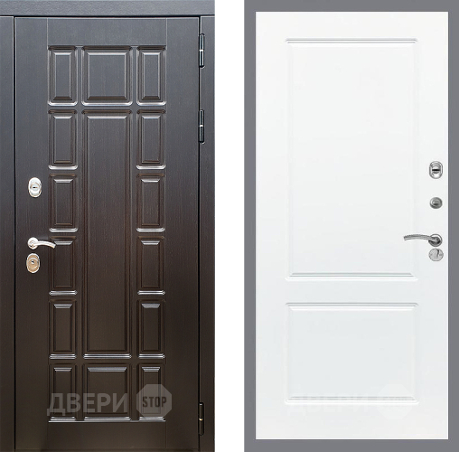 Входная металлическая Дверь Стоп НЬЮ ЙОРК ФЛ-117 Силк Сноу в Зарайске