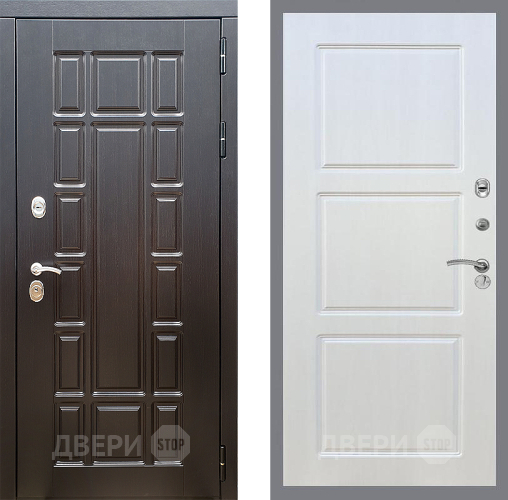 Входная металлическая Дверь Стоп НЬЮ ЙОРК ФЛ-3 Лиственница беж в Зарайске