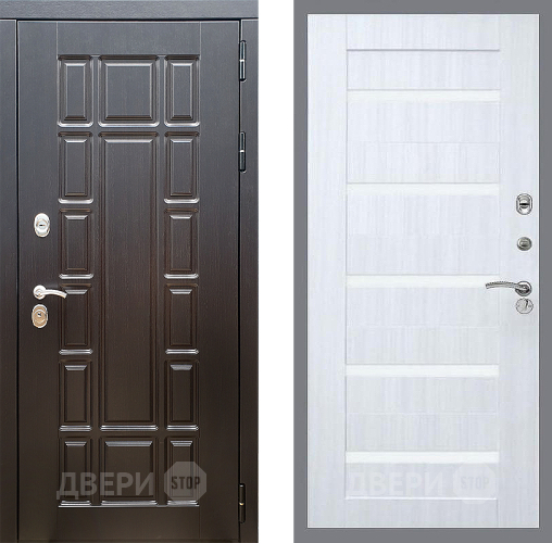 Входная металлическая Дверь Стоп НЬЮ ЙОРК СБ-14 Сандал белый в Зарайске