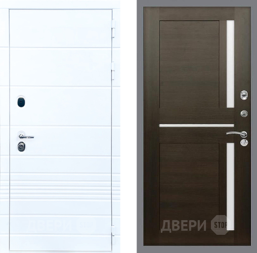 Входная металлическая Дверь Стоп ТРЕНДО СБ-18 Венге в Зарайске