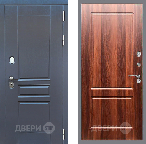 Входная металлическая Дверь Стоп ПЛАТИНУМ ФЛ-117 Итальянский орех в Зарайске