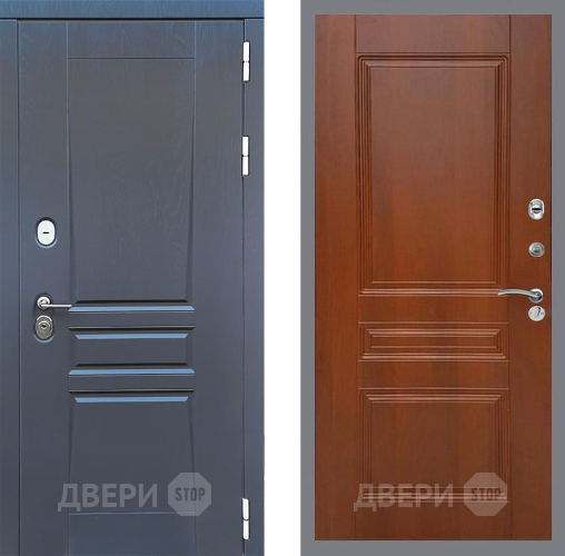 Входная металлическая Дверь Стоп ПЛАТИНУМ ФЛ-243 Итальянский орех в Зарайске