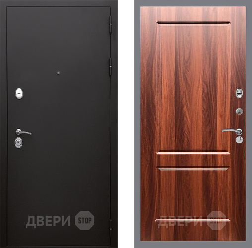 Входная металлическая Дверь Стоп КЛАССИК Шагрень ФЛ-117 Итальянский орех в Зарайске
