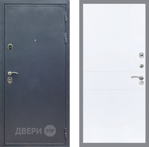 Входная металлическая Дверь Стоп СИЛЬВЕР ФЛ-290 Силк Сноу в Зарайске