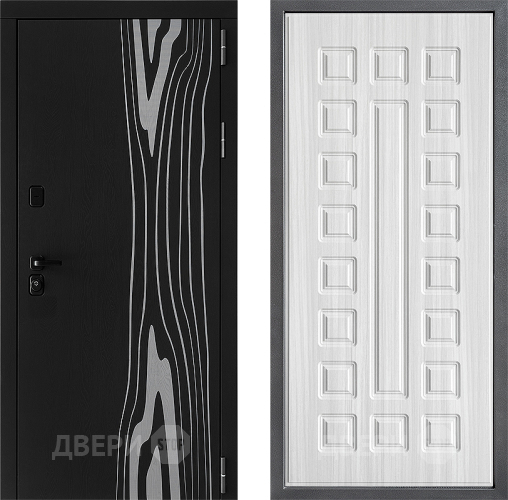 Входная металлическая Дверь Дверной континент ДК-12 ФЛ-183 Сандал белый в Зарайске