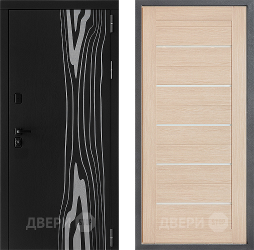 Входная металлическая Дверь Дверной континент ДК-12 ФЛ-46 Капучино в Зарайске