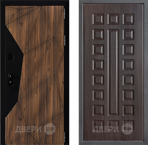 Входная металлическая Дверь Дверной континент ДК-11 ФЛ-183 Венге в Зарайске