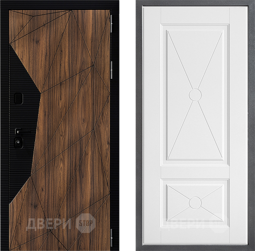 Входная металлическая Дверь Дверной континент ДК-11 ФЛ-617 Софт милк в Зарайске