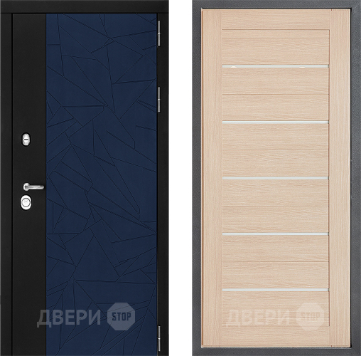 Входная металлическая Дверь Дверной континент ДК-9 ФЛ-46 Капучино в Зарайске