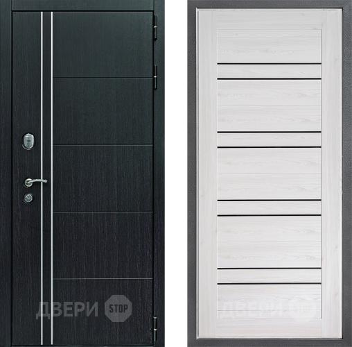 Входная металлическая Дверь Дверной континент Теплолюкс Дизайн ФЛ-49 Сосна белая в Зарайске