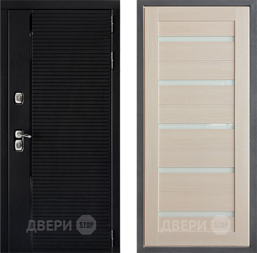 Входная металлическая Дверь Дверной континент ДК-1 ФЛ-47 Капучино в Зарайске