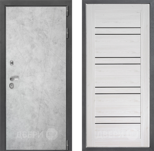 Входная металлическая Дверь Дверной континент ДК-3/743 ФЛ-49 Сосна белая в Зарайске