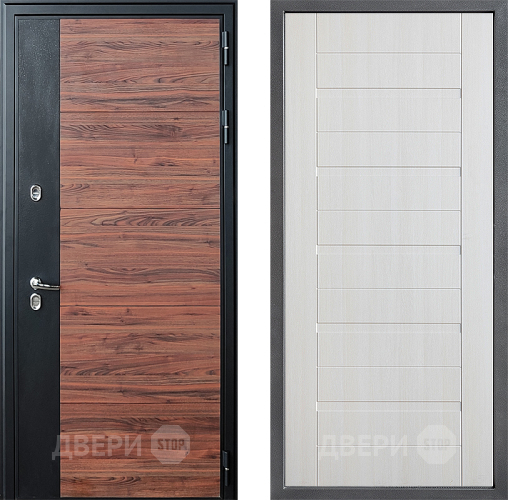 Дверь Дверной континент ДК-15 Красное Дерево ТЕРМО ФЛ-70 Лиственница белая в Зарайске