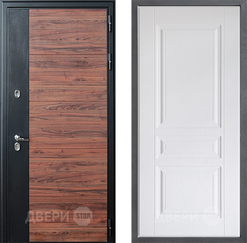 Дверь Дверной континент ДК-15 Красное Дерево ТЕРМО ФЛ-243 Альберо Браш серебро в Зарайске