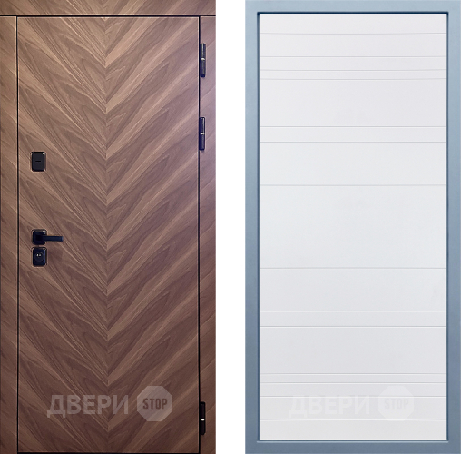 Входная металлическая Дверь Дива МД-98 Д-5 Белый в Зарайске