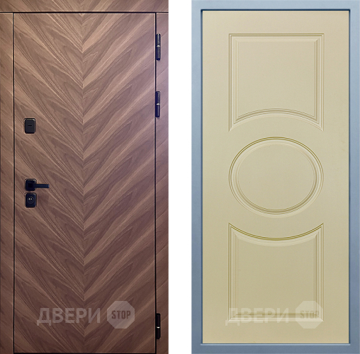 Входная металлическая Дверь Дива МД-98 Д-8 Шампань в Зарайске