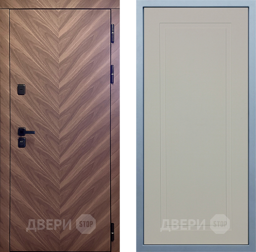 Входная металлическая Дверь Дива МД-98 Н-10 Шампань в Зарайске