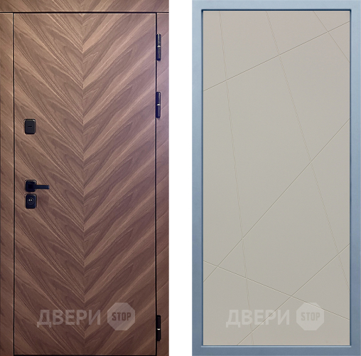 Входная металлическая Дверь Дива МД-98 Д-11 Шампань в Зарайске