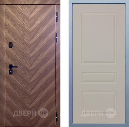 Входная металлическая Дверь Дива МД-98 Д-13 Шампань в Зарайске