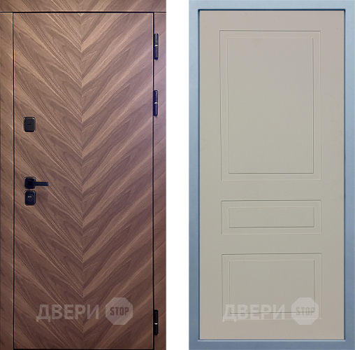 Входная металлическая Дверь Дива МД-98 Н-7 Шампань в Зарайске