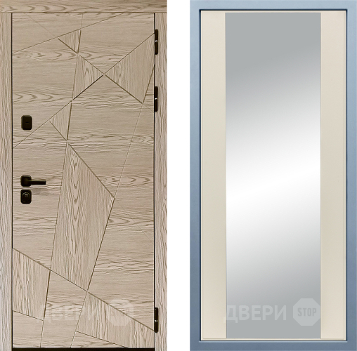 Дверь Дива МД-97/1 Д-15 Зеркало Шампань в Зарайске