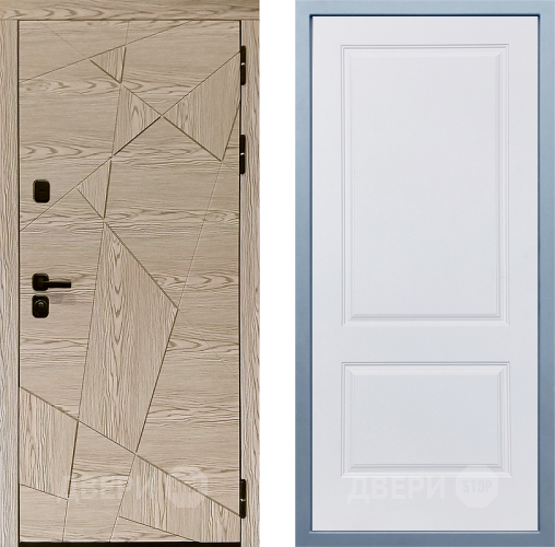 Входная металлическая Дверь Дива МД-97/1 Д-7 Белый в Зарайске