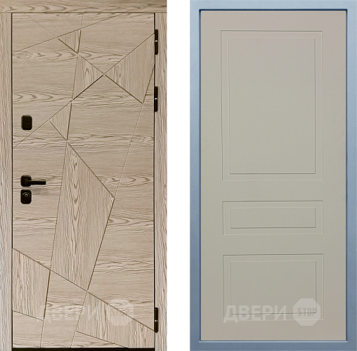 Входная металлическая Дверь Дива МД-97/1 Н-7 Шампань в Зарайске