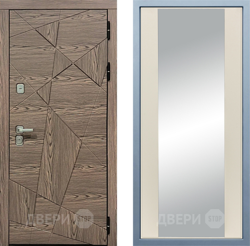Дверь Дива МД-97/2 Д-15 Зеркало Шампань в Зарайске