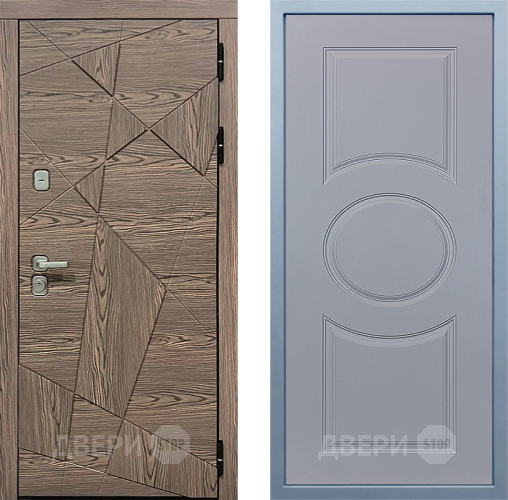 Входная металлическая Дверь Дива МД-97/2 Д-8 Силк Маус в Зарайске