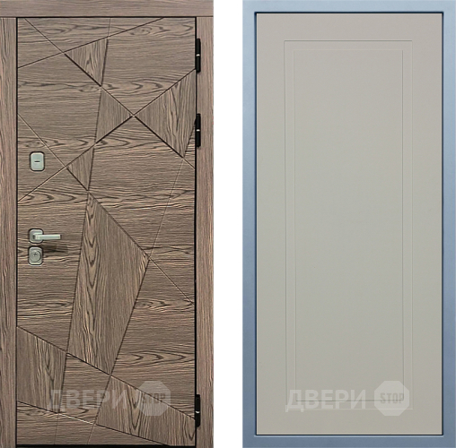 Входная металлическая Дверь Дива МД-97/2 Н-10 Шампань в Зарайске