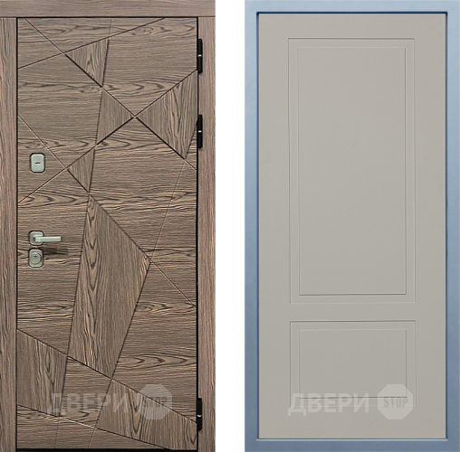 Входная металлическая Дверь Дива МД-97/2 Н-7 Шампань в Зарайске