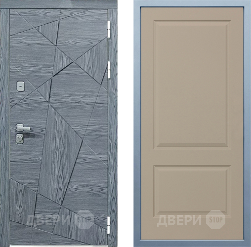 Входная металлическая Дверь Дива МД-97/3 Д-7 Шампань в Зарайске