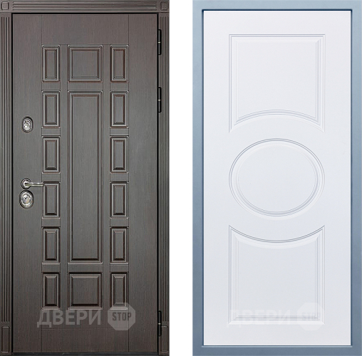 Входная металлическая Дверь Дива МД-38 М-30 Белый в Зарайске