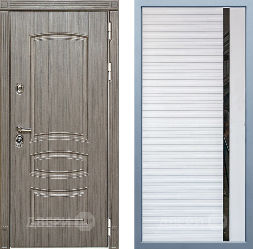 Входная металлическая Дверь Дива МД-42 МХ-45 Белый матовый в Зарайске