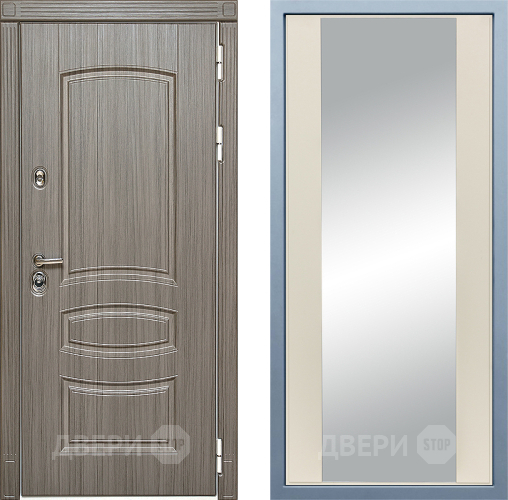Дверь Дива МД-42 Д-15 Зеркало Шампань в Зарайске