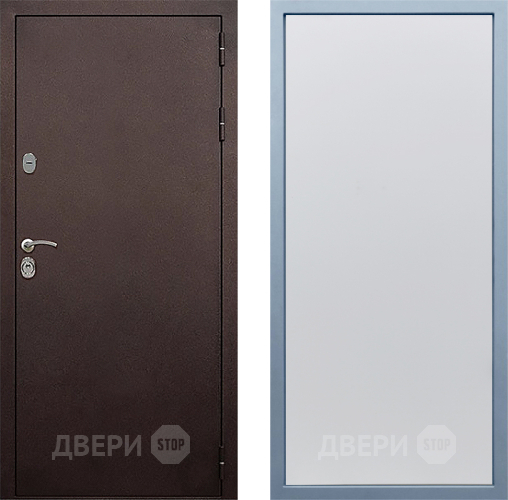 Дверь Дива МД-40 Медь Н-1 Белый в Зарайске